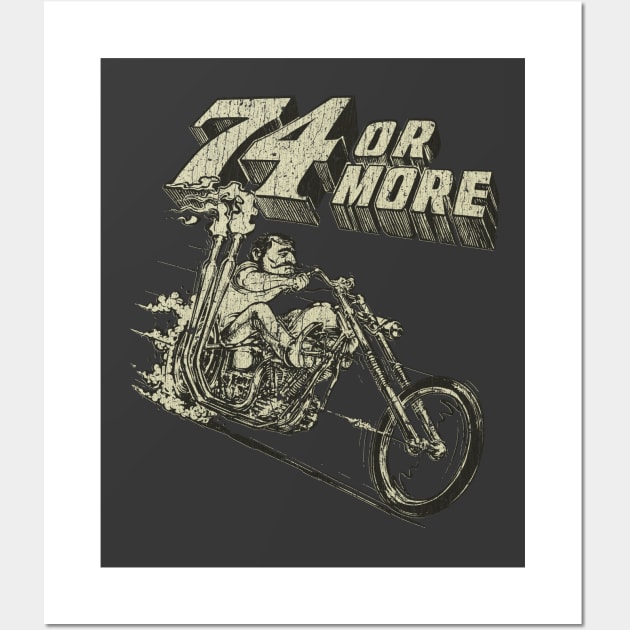 74 or More Chopper 1969 Wall Art by JCD666